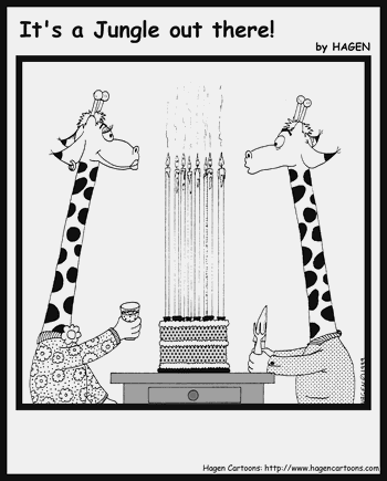 birthday cake cartoon pictures. Giraffe#39;s irthday cake
