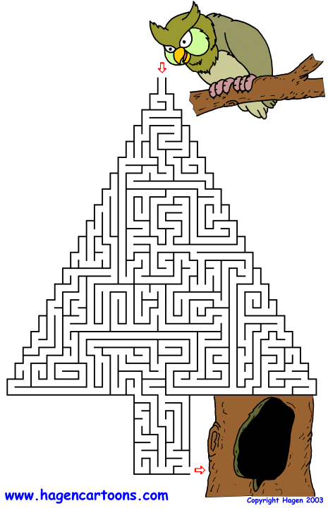 Maze Tree No 1